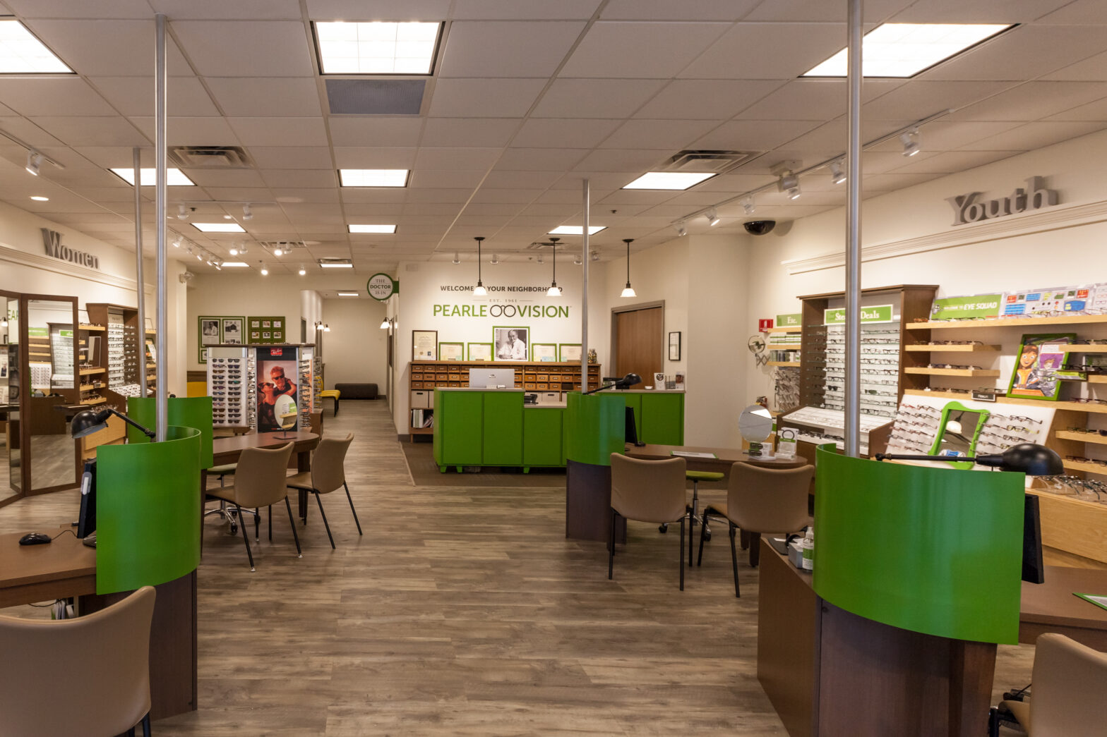 interior of pearle vision