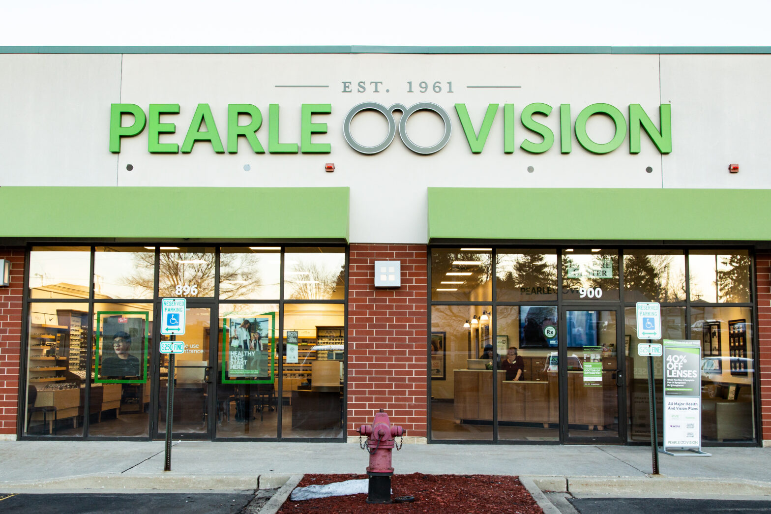 exterior of a Pearle Vision location