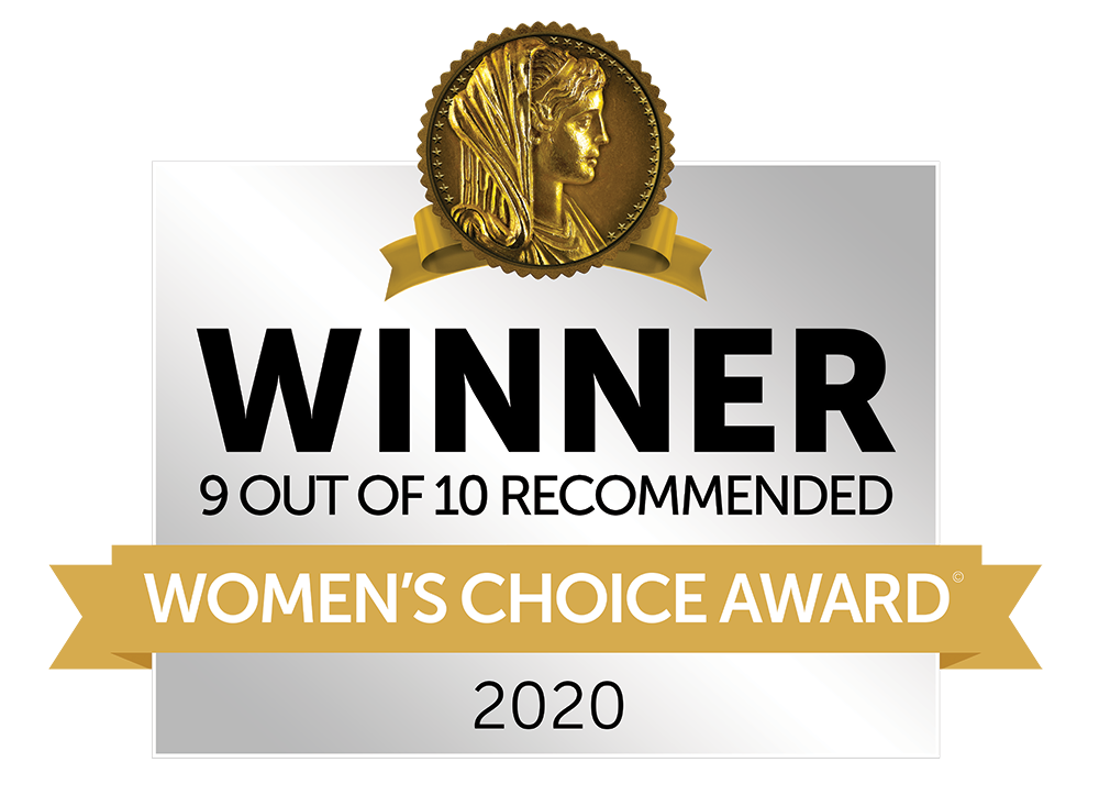 Women's Choice Award Badge for 2020 Winner